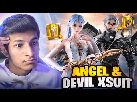 🔥omg New X Suit Devil & Angel - New Akm Skin - Upcoming Ultimate Suit - Legendx