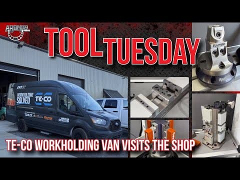 Tool Tuesday: Te-co Workholding Van Visits The Shop