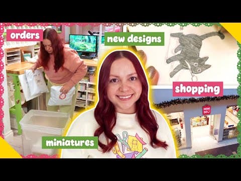 Week In The Life – Christmas Shopping, New Designs & More!