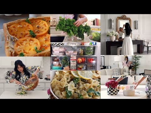 Weekly Reset Routine - Meal Prep, Clean & Organize And Summer Host With Me!