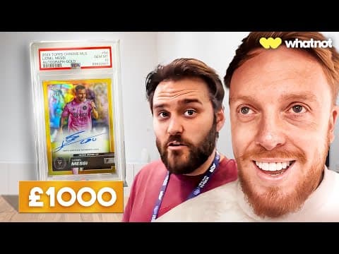 Spending £1,000 On Rare Football Cards