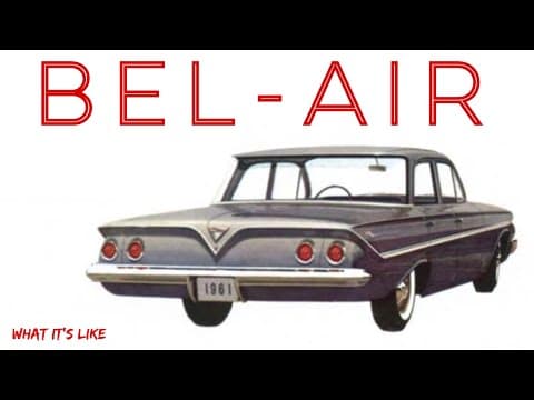1961 Chevrolet Bel Air Four-door Flat Top Sedan