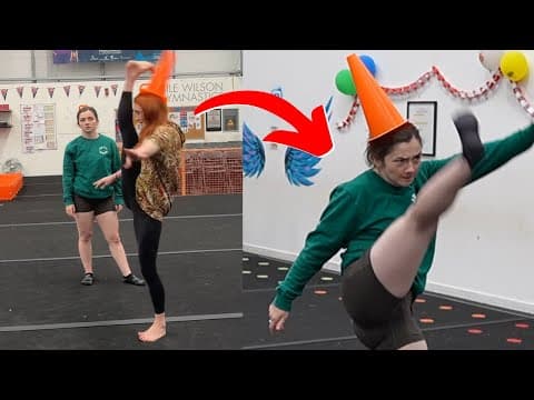 Challenges With Ninja Warrior Champion Olivia Vivian!