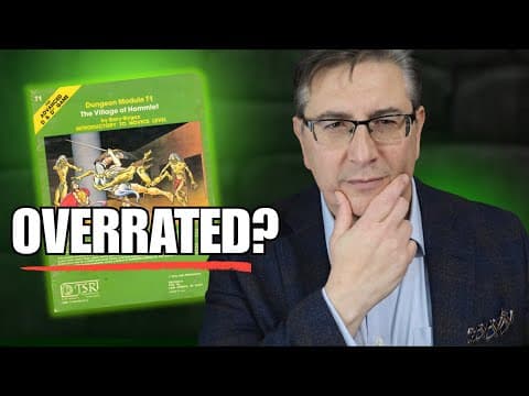 Classic D&d Review: The Village Of Hommlet