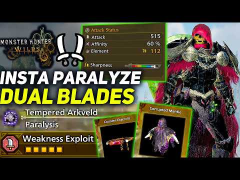 Paralysis Dual Blades Are Insane In Monster Hunter Wilds | @syrobe