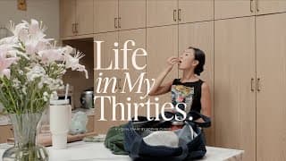 Life In My Thirties | Recharging At Home 🏡 , Workouts, Self-care, & Skin Chat (dealing With Acne)
