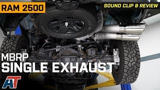 2014-2026 6.4l Ram 2500 Mbrp Armor Plus Single Exhaust Review & Sound Clip