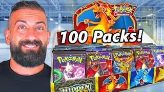 100 Hidden Fates Pokemon Packs!