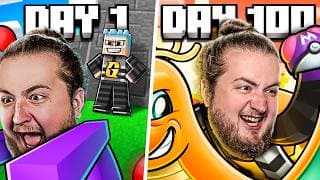 I Spent 100 Days In A Pixelmon Server