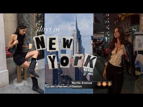 Nyc Diaries | Back In The City….food, Fashion, & Going Out🚕