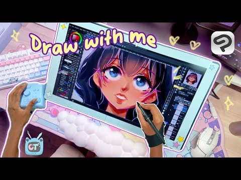 ♡ Cozy Drawing N Yapping Session ♡ (real Time + Chill Music)