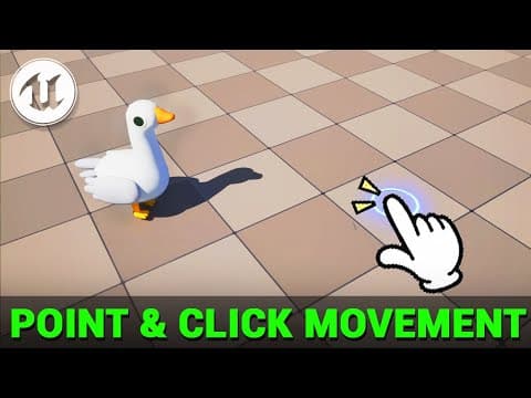 Unreal Engine 5: Point And Click Movement Tutorial
