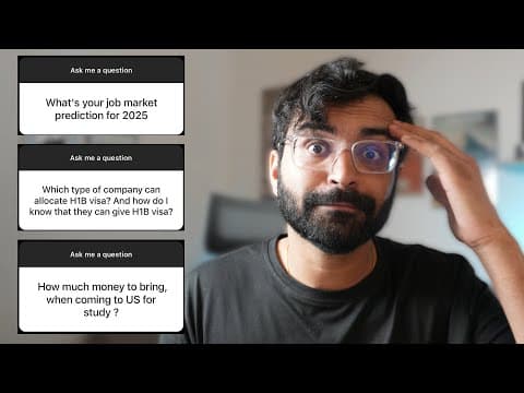 Job Market, Visa's, Immigration | Q&a