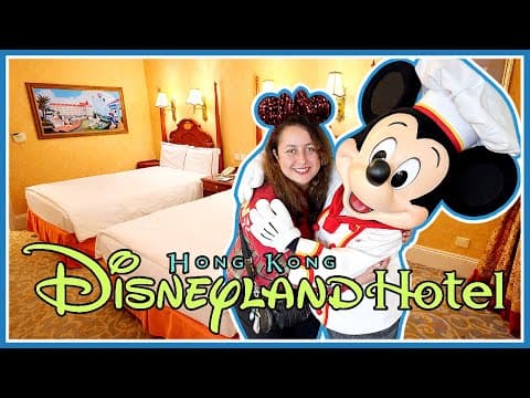 Hong Kong Disneyland Hotel Deluxe Room Tour & Breakfast Buffet At Enchanted Garden 2026