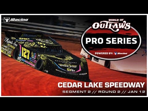 World Of Outlaws Pro Series Powered By: Iracing | Round 7 | Cedar Lake Speedway