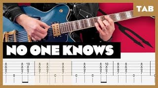 Queens Of The Stone Age - No One Knows - Guitar Tab | Lesson | Cover | Tutorial | Gretsch