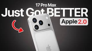 Apple 2.0 - Iphone 17 Pro Max Just Got Better!