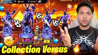 Lokesh Gamer Vs 0001 Galaxy Bunny Subscribers Collection Versus Garena Free Fire