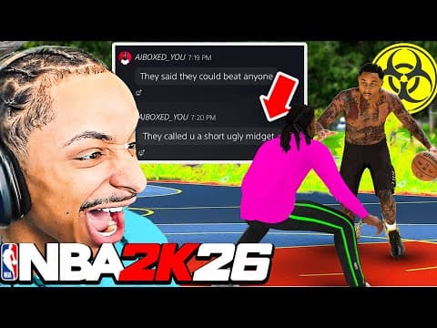 I Was Hired To Target Toxic Players... Nba 2k26