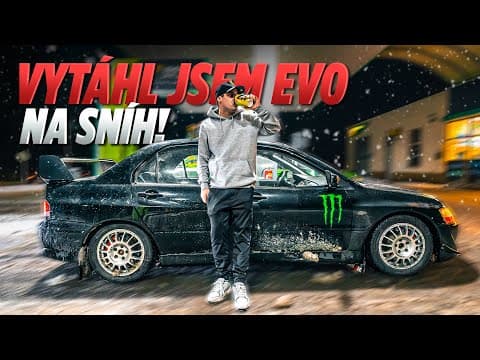 Konečně Jsem Vytáhl Evo Na Sněhu?! | Skončil Jsem V Příkopě...?