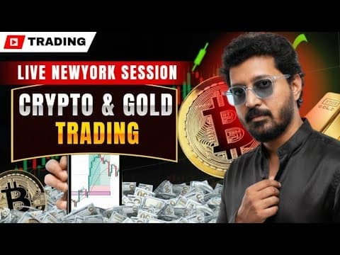 Live Crypto Trading | Gold & Bitcoin & Altcoins | (btc Eth) | Live Btc Trading | Crypto