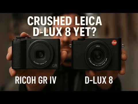 Ricoh Gr Iv Vs Leica D-lux 8: Ultimate Street Photography Battle!