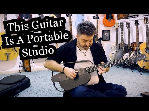 A Looper, A Drum Machine And A High-quality Built-in Amp - Meet The Enya Nexg 2 Super-smart Guitar