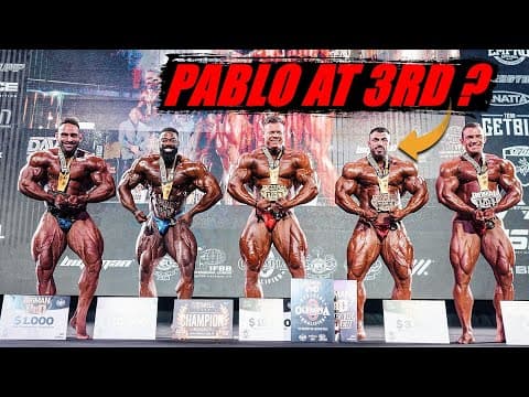 Spain Pro Big Man Weekend 2025 : Top 5 Results - Pablo Loses ‼