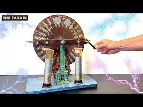 1880's High Voltage 'wimshurst' Machine - Restoration
