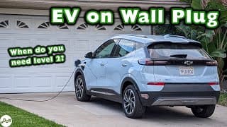 Daily Driving An Ev On 120v Level 1 Charging