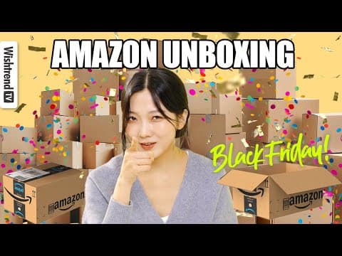 Unboxing The Best Amazon Skincare Finds For Black Friday 🛍️✨ | Must-have Picks | Skincare Products💖