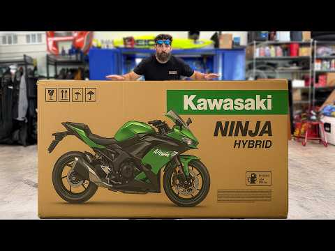 I Bought The Cheapest Hybrid Motorcycle Ever Gas/electric