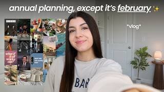 Let's Pretend It's New Years & Plan Together *vlog*