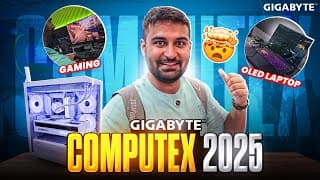 Zero Cable Gaming Pc, Oled Laptops And More : Gigabyte Computex 2025