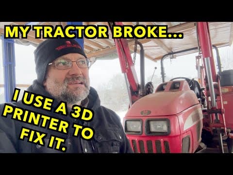My Tractor Broke And I Need To Fix It Fast. Mahindra 7520.