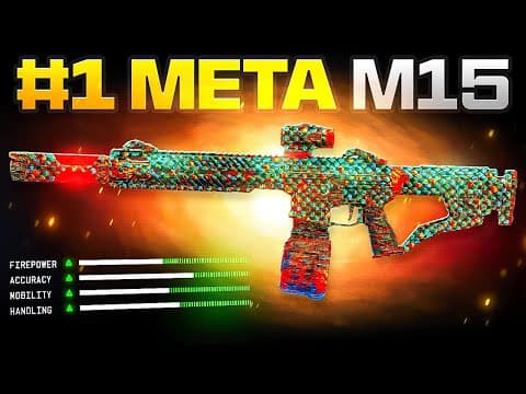 57 Kills In One Game 😱 Using This M15 Loadout In Warzone! ( Best M15 Mod O Class Setup )