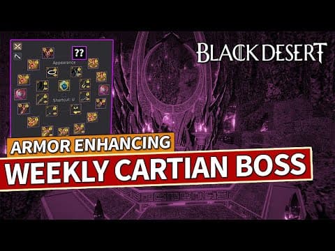 Making Gains This Week - Edania Armor Enhancing & Cartian Boss | Black Desert