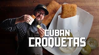 Golden Crispy Croquetas In Cast Iron | Chef Tom's Technique