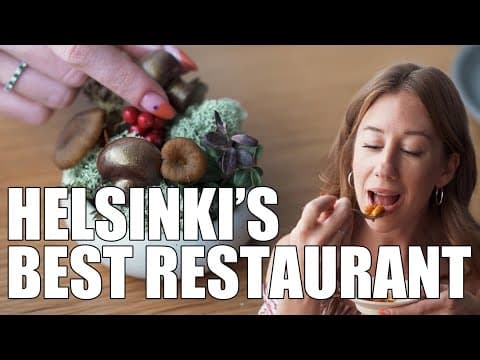 Helsinki's Best Restaurant 🇫🇮 One-michelin-starred Grön ⭐️