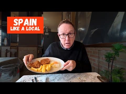 This Is What Locals Eat In Spain: €13.80 Menú Del Día 🇪🇸