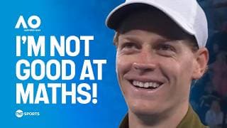 Jannik Sinner On-court Interview: Australian Open 2026 Quarter-final