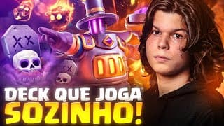 Esse Deck De Cemitério É O Melhor Deck Do Clash Royale!