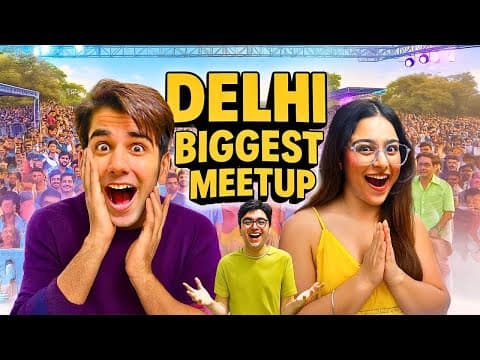 We Organized India's First Meetup With My Brother & Sister | Rimorav Vlogs