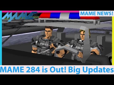 Mame 284 Is Out! Model 2 Fixes! Newly Dumped Prototypes And More! Mame .284 Fun