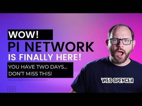 Pi Network Is Live! You Have Two Days -- Do Not Miss!