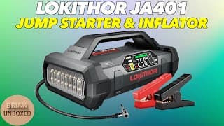 Lokithor Ja401 Jump Starter & Air Inflator - Review