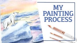 Painting For Myself - A Winter Painting Process