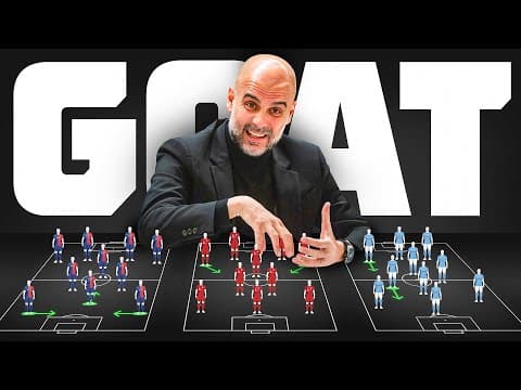 The Complete Tactical Evolution Of Pep Guardiola