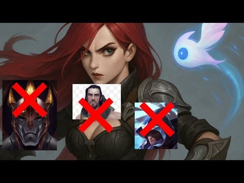 How To Win Vs Sylas, Galio, Talon As Katarina | 500 Movement Speed, 50 Magic Pen 50% Mpen Runes