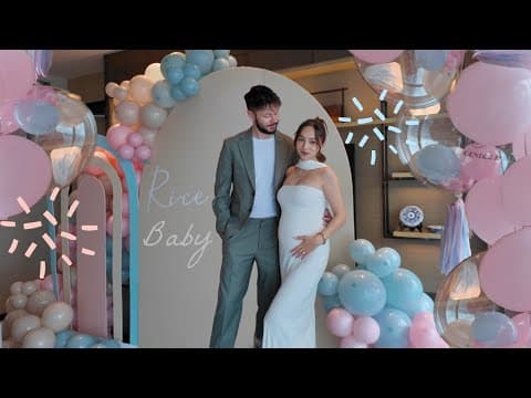 The Gender Reveal Of The Ricefam! | Bb性別揭曉派對 | J Lou